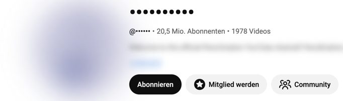 YouTube-Cartoon-Kanal, Name unkenntlich