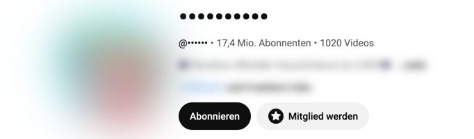 YouTube-Cartoon-Kanal, Name unkenntlich