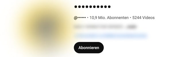 YouTube-Cartoon-Kanal, Name unkenntlich